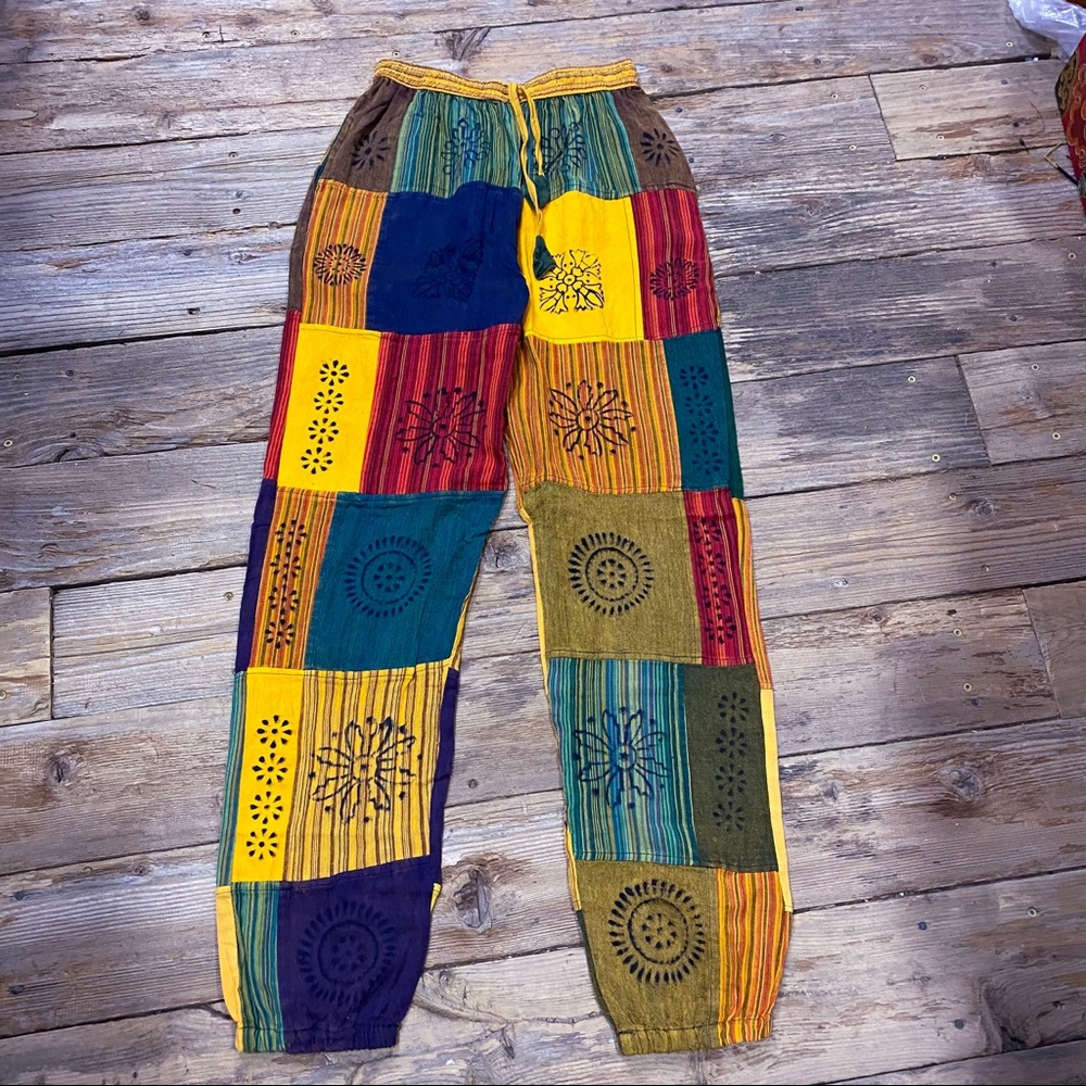 Hippie patchwork pants - Picture 3 of 11